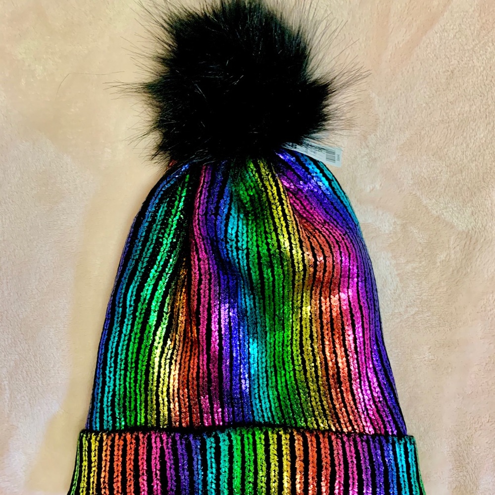 🌈 RAINBOW BEANIE 🌈